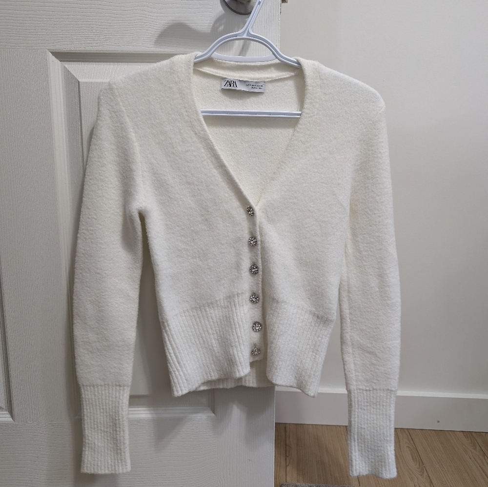 Zara Cropped Cardigan